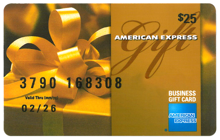 Survey Winners Receive a $25 American Express gift card!